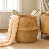 Nordic Rattan Waterproof-Lined Plant Pot