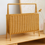 Candy Charm Rattan Magazine Basket Bundle