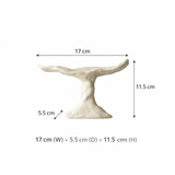 Organic Wave Incense Holder – Sculptural Object