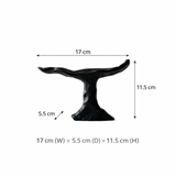 Organic Wave Incense Holder – Sculptural Object