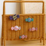 Candy Charm Rattan Magazine Basket Bundle