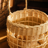 Handwoven Hanging Storage Basket