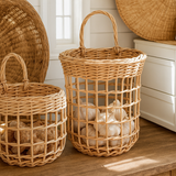 Handwoven Hanging Storage Basket