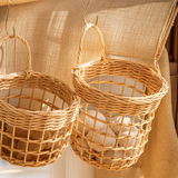 Handwoven Hanging Storage Basket