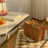 Rattan Picnic Suitcase