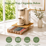 Rattan K-Cup Holder
