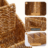 Rattan Pantry Baskets (Set of 2)