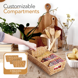 Rattan Pantry Baskets (Set of 2)