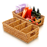 Rattan Pantry Baskets (Set of 2)