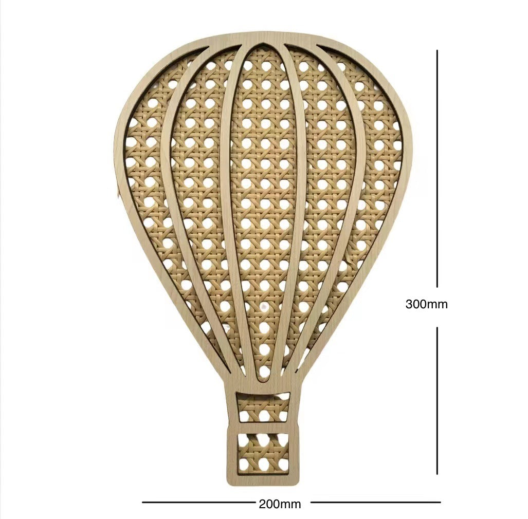 Rattan Moon & Star Wall Decor