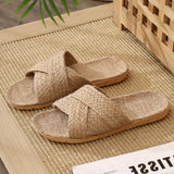 Woven Linen slippers