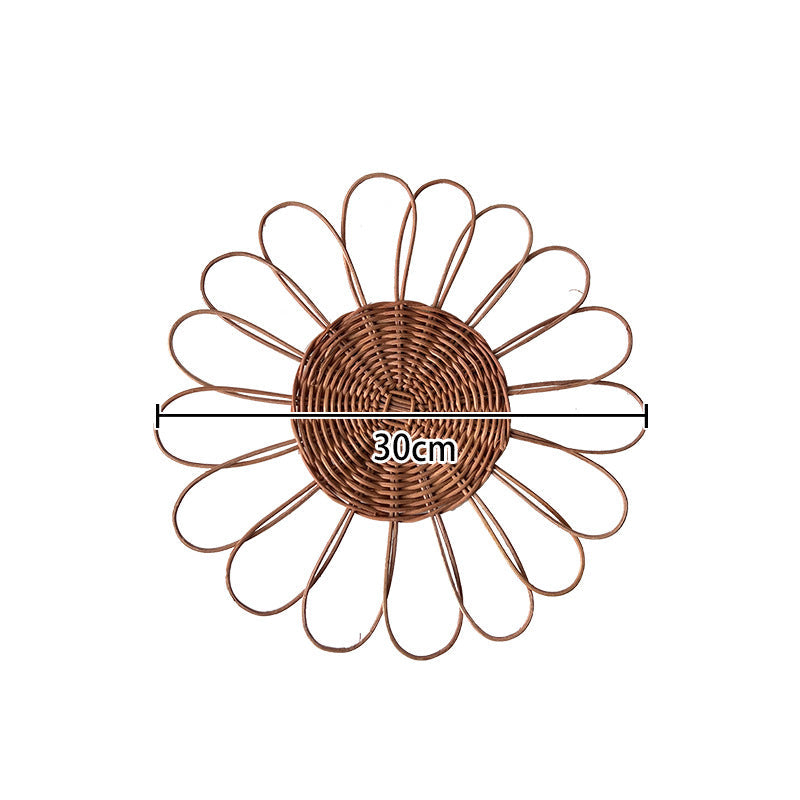 Sunflower Wall Basket Decor