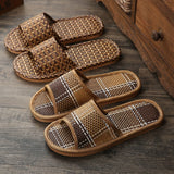 Rattan Straw Slippers