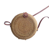Handwoven Rattan Shoulder Bags