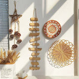Boho Woven Rattan Wall Decor