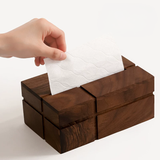 Wood Tissue Holder