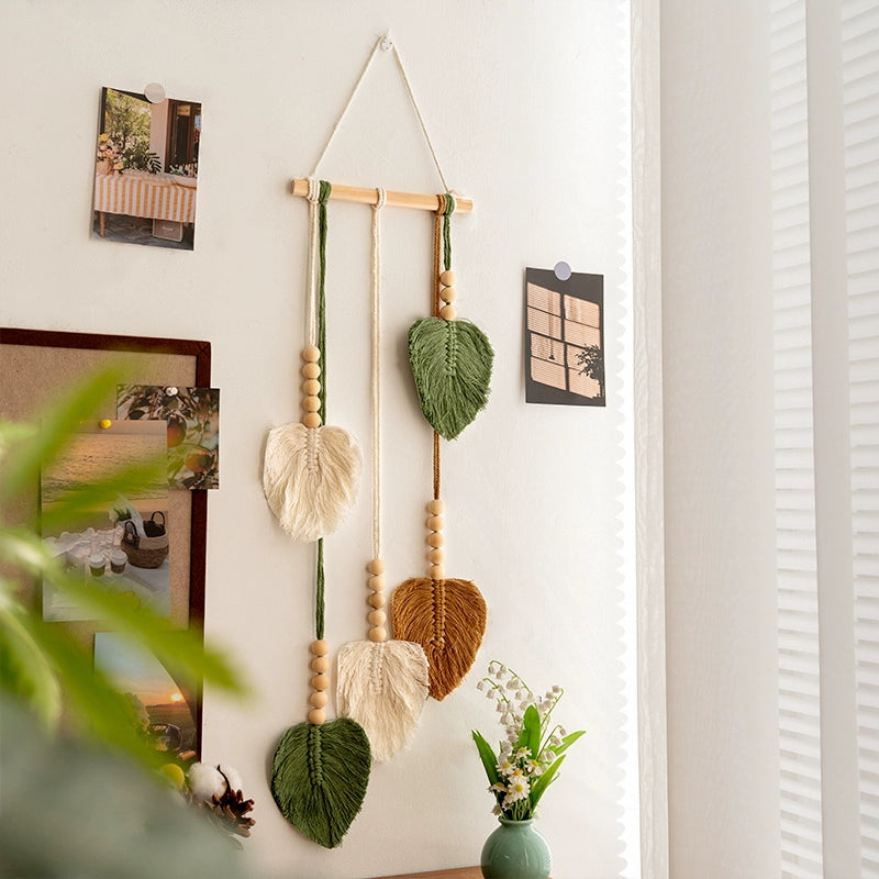 Macrame Leaf Wall Hanging
