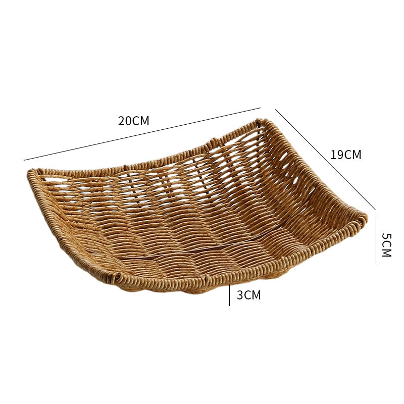 Woven Snack & Fruit Basket
