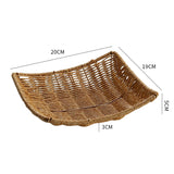 Woven Snack & Fruit Basket