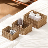 Desktop storage box, coffee table, entrance, makeup table, office sundries storage box, cosmetics storage basket, storage basket