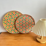 Rattan Coaster Trivet Decor