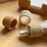 Natural Rattan Napkin Rings