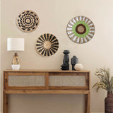 Woven Rattan Wall Decor
