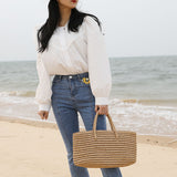 Rattan Beach Bag