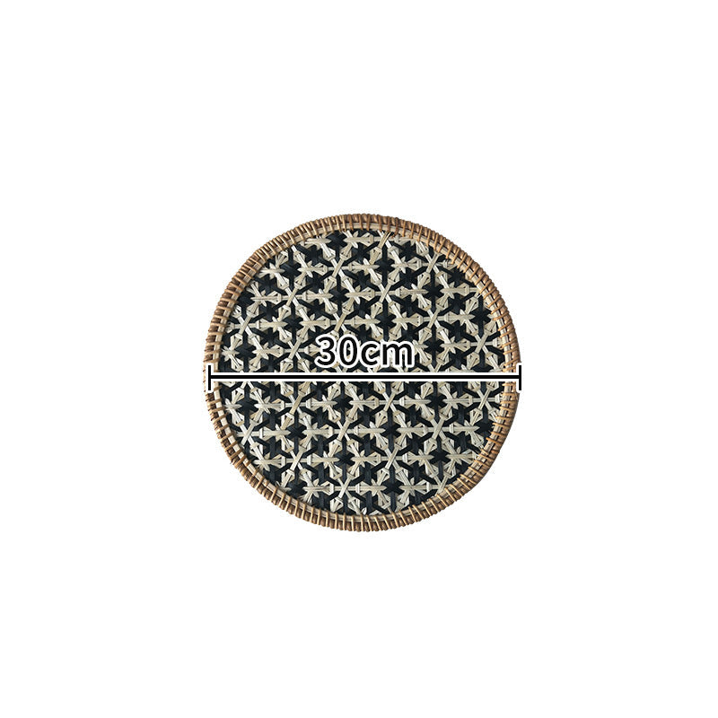 Rattan Coaster Trivet Decor