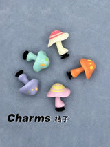 Suitable for Crocs hole shoes, shoes, Carlo Chi, smart star accessories, decorative buckles, fun cartoons, DIY luminous mushrooms