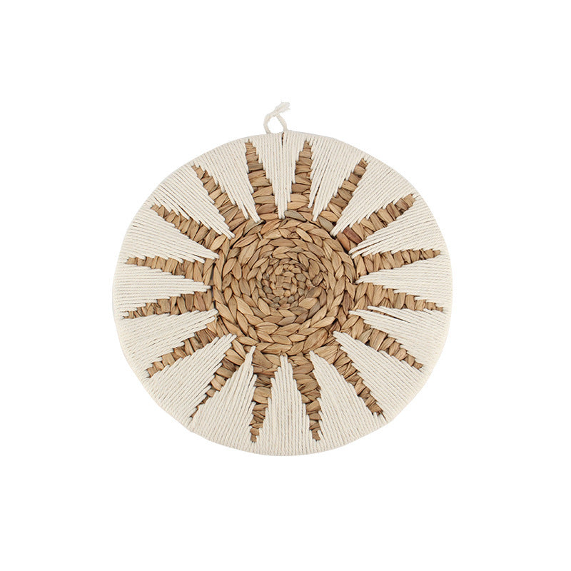 Woven Rattan Wall Decor