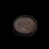 Camphor wood carbonized solid wood pot bearing flower pot, incense burner base, with the shape of the plug-in, air-dried tea ceremony, with the edge, tea tray, tea slipper