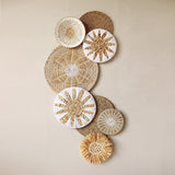 Woven Rattan Wall Decor