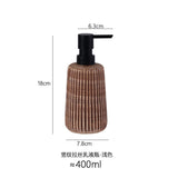 Ceramic hand sanitizer bottles, high-value shampoo, shower gel, sub-bottles, empty bottles, hotels, B&Bs, with Japanese creativity