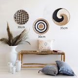 Woven Rattan Wall Decor