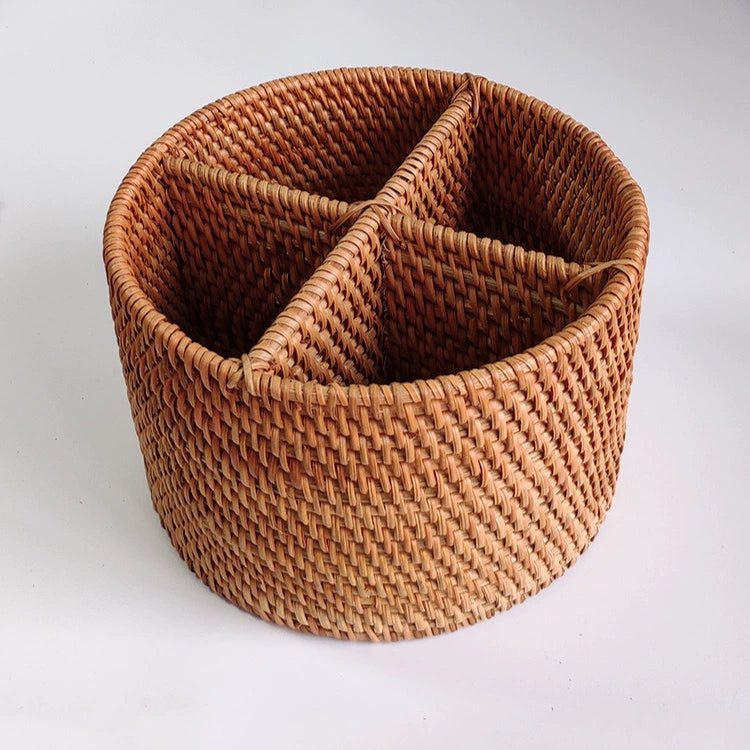Rattan Remote Organizer