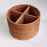 Rattan Remote Organizer