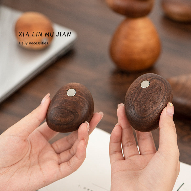 Solid Wood Balance Sculpture