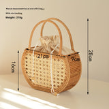 Handmade Rattan Handbag