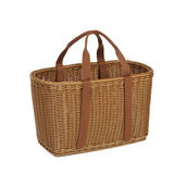Handwoven Rattan Straw Bag for Summer