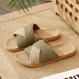 Woven Linen slippers