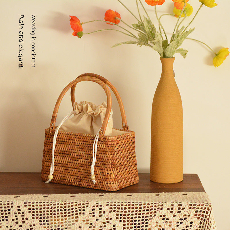 Handmade Rattan Handbag