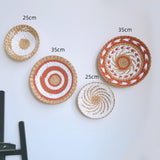 Woven Rattan Wall Decor