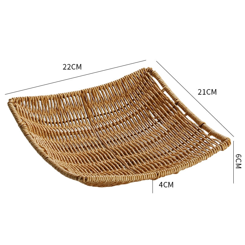 Woven Snack & Fruit Basket