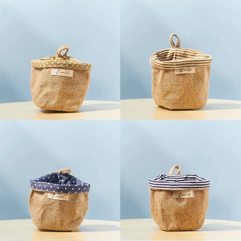 Hanging cotton Storage Bag