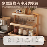 Desktop cup holder, storage rack, dining table cup storage rack, multi-layer tea cup, coffee cup storage entryway, placement shelf