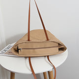 Woven Rattan Shoulder Bags