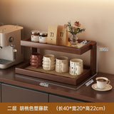 Desktop cup holder, storage rack, dining table cup storage rack, multi-layer tea cup, coffee cup storage entryway, placement shelf