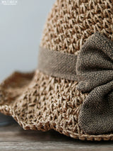Women's Straw Ruffle Sun Hats