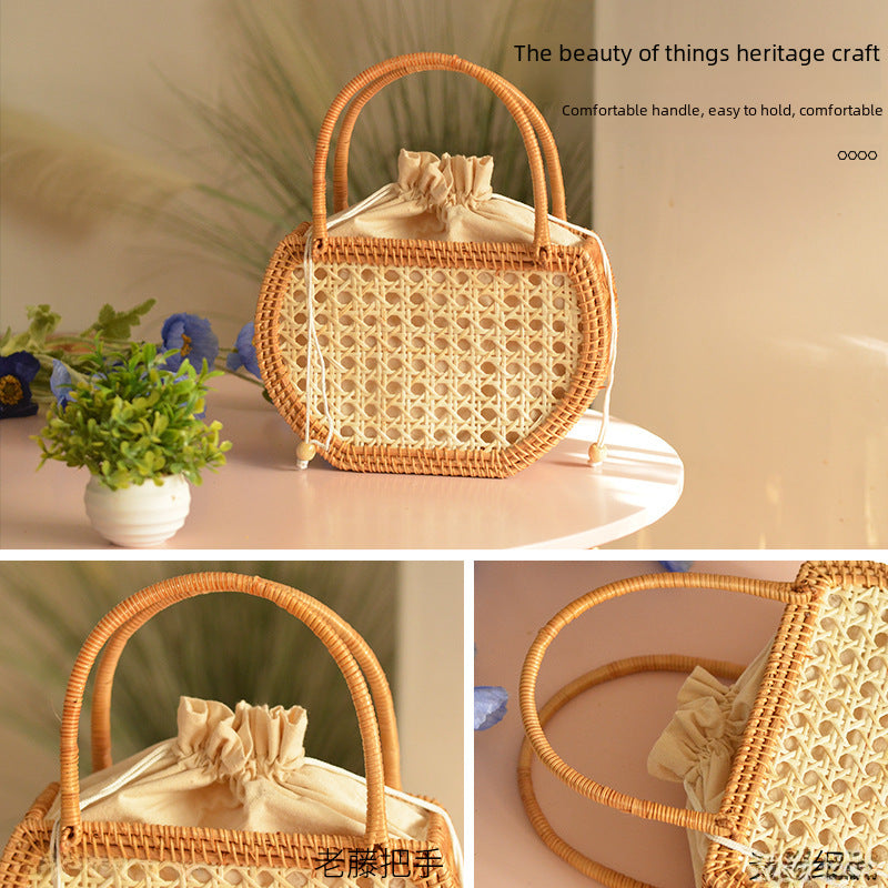 Handmade Rattan Handbag